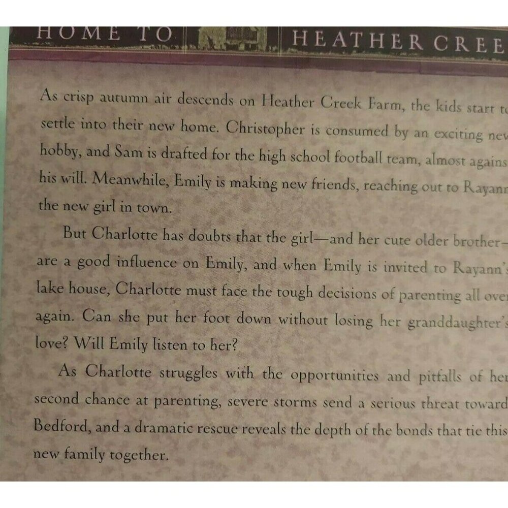 Guideposts Home To Heather Creek 2 Books Before The Dawn Circle Of Grace HB - Picture 7 of 8